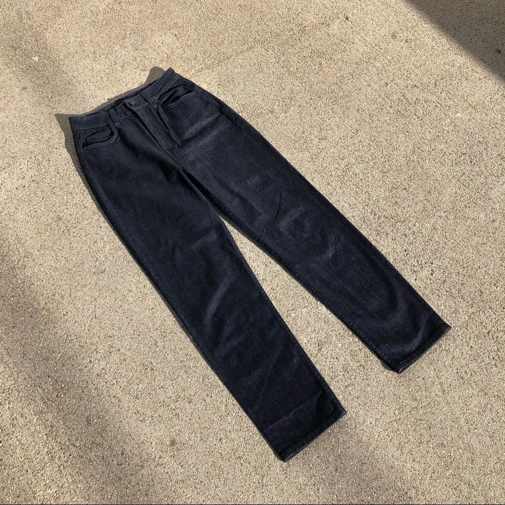 NWOT Lee x Body Optics x Cushnie blue denim high rise cropped slim jeans